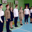 Сотрудники ИК-1 приняли участие в проведении школьного конкурса строя и песни в преддверии 75 годовщины победы - УФСИН