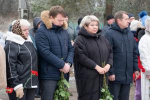 В поселке Калинин Ухоловского района открыли памятную доску в память об Александре Фитисове