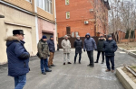 Антон Астафьев и Сергей Самарский осмотрели отремонтированные дворы округа №5