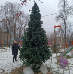 Дед Мороз принес подарки в поселок Элеватор