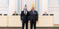 Автор НВП-проекта "Я-Патриот" Геннадий Игнатов награжден Почетным знаком Рязанской областной Думы - Справедливая Россия