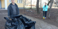 В Рязани на улице Забайкальской провели субботник - ИА Малая Родина