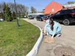 В больнице Семашко проходит весенний субботник