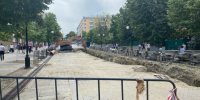 В Рязани идет масштабное благоустройство сквера у вокзала Рязань-2 - ProGorod62.Ru