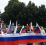 В День России три десятка велосипедистов проехали с флагами по селу Октябрьское Пронского района - RyazPressa.Ru