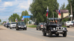 В Сараях прошел автопробег, посвященный Дню России