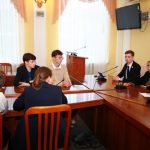 Глава Рязанской городской Думы встретилась с участниками проекта «ПолитЗавод» Глава муниципального образования, председатель Рязанской городской Думы Татьяна Панфилова провела встречу с участниками федерального проекта «ПолитЗавод».