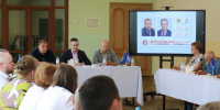 Антон Астафьев и Сергей Самарский встретились с активистами округа №5 - Городская Дума