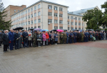 Участники митинга.