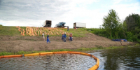 На подводном переходе через Проню под Рязанью прошли учения нефтетранспортников - Комсомольская Правда