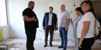В центре Рязани партийный десант проинспектировал капитальный ремонт детского сада №20 - Единая Россия
