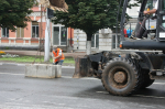 В Рязани начали капремонт теплотрассы на Первомайском проспекте, движение перекрыто Горячую воду вернут до 31 августа, благоустройство завершат к середине осени