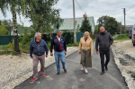 В Никуличах отремонтировали улицу Хлебную