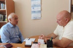 Андрей Красов провел встречу с участником второго потока региональной кадровой программы «ГЕРОИ62» Артуром Абеляном