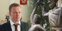 «Надеюсь, больше не увидим». О скандальной скульптуре курсанта с девушкой высказался губернатор - Комсомольская Правда