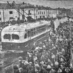 Рязанскому троллейбусу исполняется 76 лет 12 ноября 1949 года в Рязани был запущен первый троллейбусный маршрут «Рязань-2 – Ямская застава (Театральная пл.)» протяженностью 4,3 км.