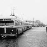 Рязанскому троллейбусу исполняется 76 лет 12 ноября 1949 года в Рязани был запущен первый троллейбусный маршрут «Рязань-2 – Ямская застава (Театральная пл.)» протяженностью 4,3 км.