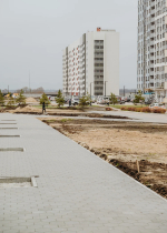 У рязанцев появится новое место для отдыха: в Дашково-Песочне продолжается строительство прогулочной аллеи