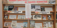 Непокоренный Ленинград: героизм на страницах книг и фотографий - Детская библиотека