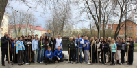 Рязанская городская Дума приняла участие в уборке города - Городская Дума