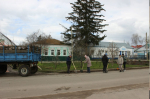 Жители Ухоловского округа участвовали во Всероссийском субботнике
