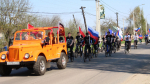 В Сараях прошел молодежный велопробег, приуроченный ко Дню Победы