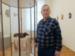 В Скопинском краеведческом музее прошла персональная выставка резчика по дереву из поселка Побединка Николая Приданцева