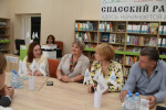 В Устранской сельской библиотеке Спасского округа открыли детский культурно-просветительский центр «Наследие»