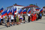 В Сапожке отпраздновали День Государственного флага России