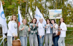 Во Всемирный день без автомобиля экологи Рязанской ГРЭС приветствовали тех, кто пришел на работу пешком