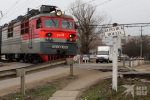 Под Рязанью ограничили движение через железнодорожный переезд
